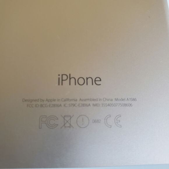 Apple Iphone 6 A1586 Gold Sprint Locked Working  w Box - Picture 4 of 7